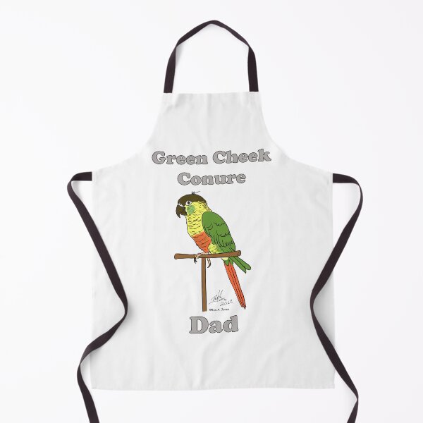Item preview, Green Cheek Conure Dad -- Oscar Jones designed and sold by Laughing Parrot Studio.