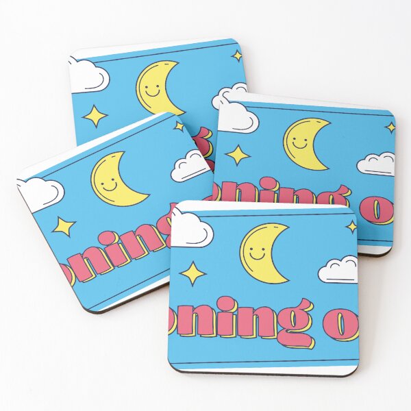 Item preview, zoning out slogan among smiling moon and stars designed and sold by onieku.