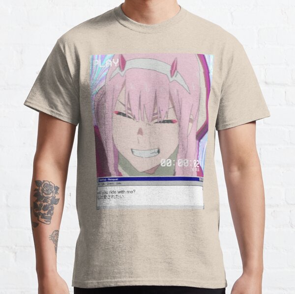 Zero 2 Gifts Merchandise Redbubble - zero two shirt no coat roblox