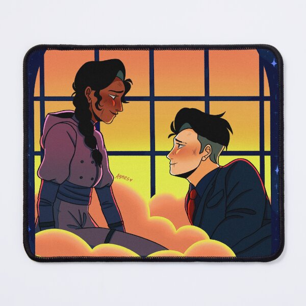Item preview, kaz and inej designed and sold by agnessdraws.