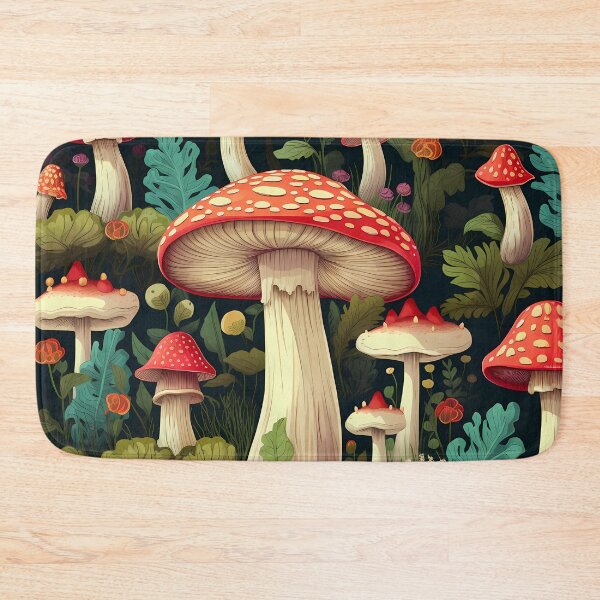 Artikelvorschau, Mushroom Fungi Pattern entworfen und verkauft von MTJ-Mushrooms.