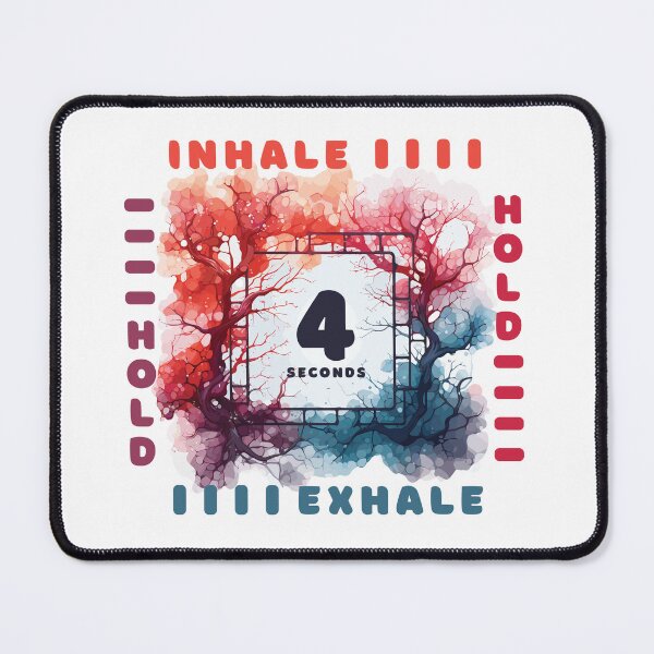 Item preview, NEW breathing square - An Uncomplicated Yet Efficient Breathwork Method for Easing Stress designed and sold by Edeljveys.