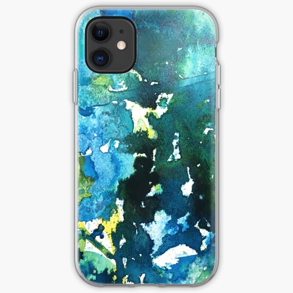 Teal We Meet Again iPhone Soft Case