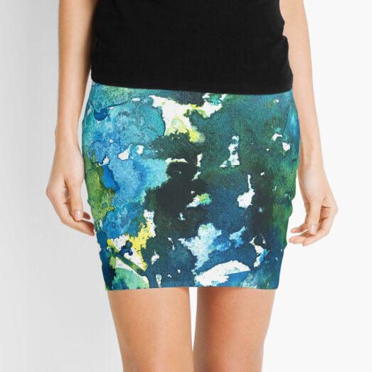 Teal We Meet Again Mini Skirt