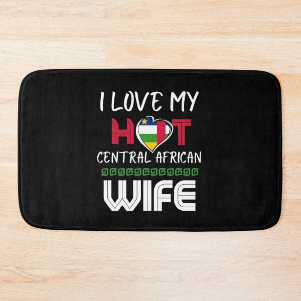 Item preview, I Love My Hot Central African Wife Husband designed and sold by Furahisha.
