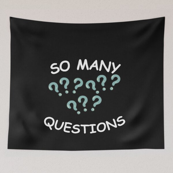 Item preview, So Many Questions designed and sold by CozyDots.
