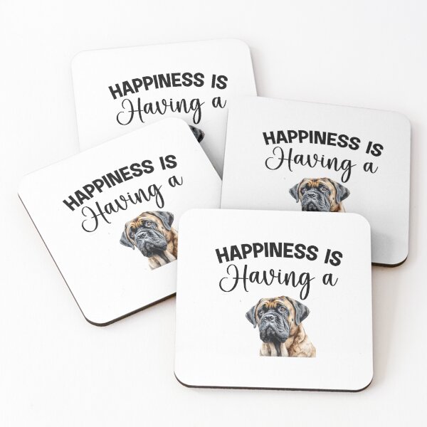 Item preview,  Happiness is Having a Mastiff designed and sold by BudBrown.