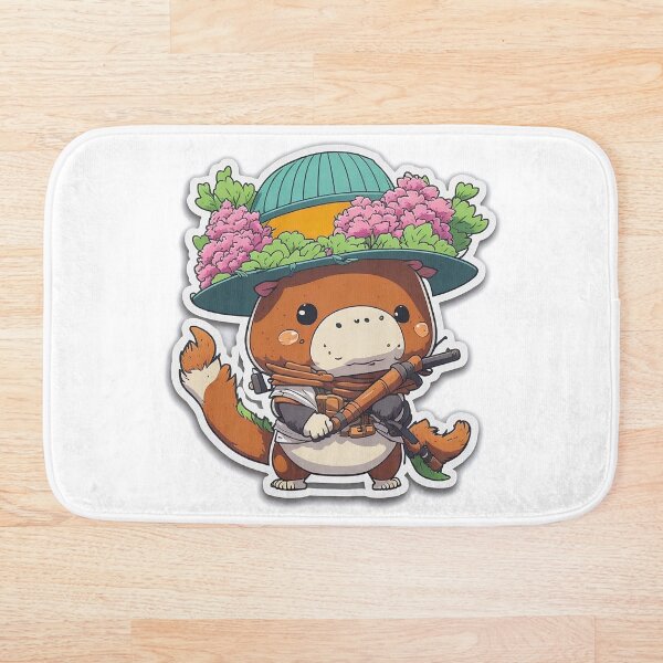 Item preview, Samurai Capybara designed and sold by Lia's AI Art.