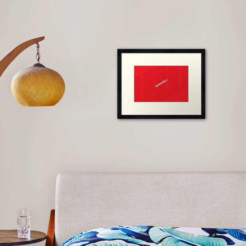 Item preview, Framed Art Print designed and sold by Sansure.