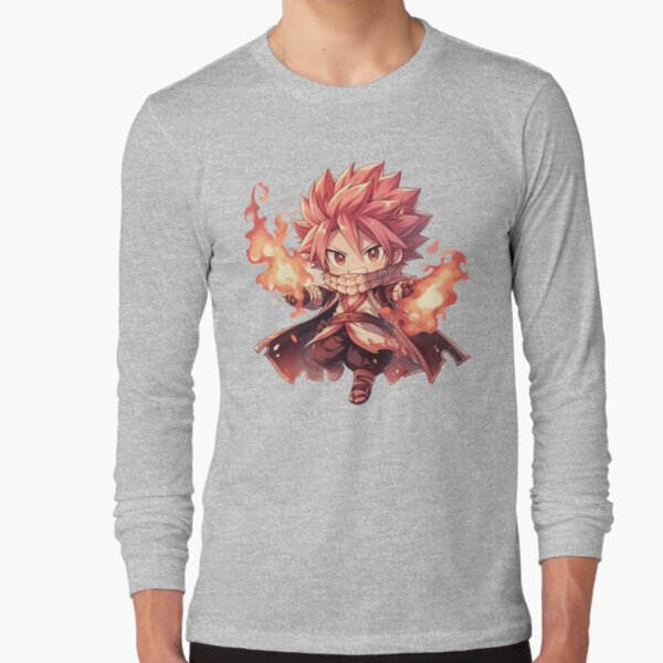 Fairy Tail Natsu Dragneel and Lucy Heartfilia chibi characters 2023  T-shirt, hoodie, sweater, longsleeve and V-neck T-shirt