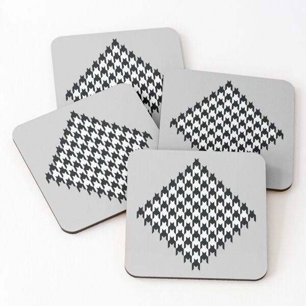 Item preview, Houndstooth Diamond - Black & White designed and sold by Tim Veiga.