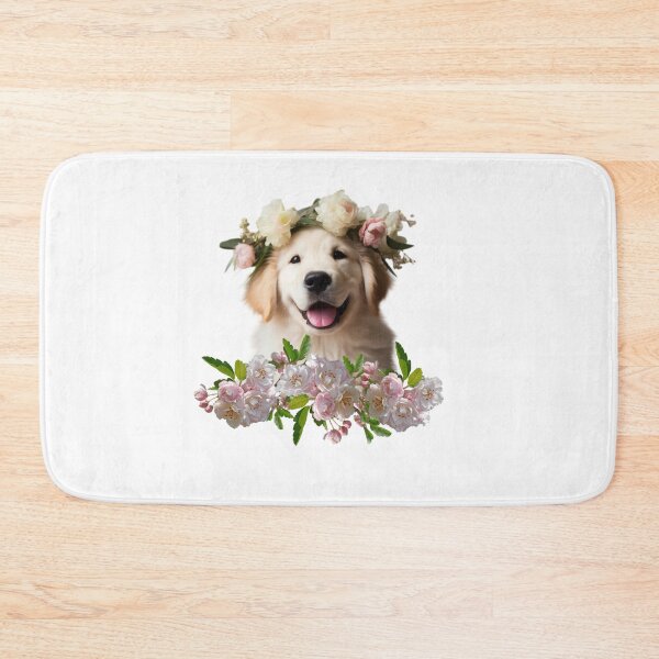 Item preview, Pup with the flowe crown, designed and sold by Dreamtodream.