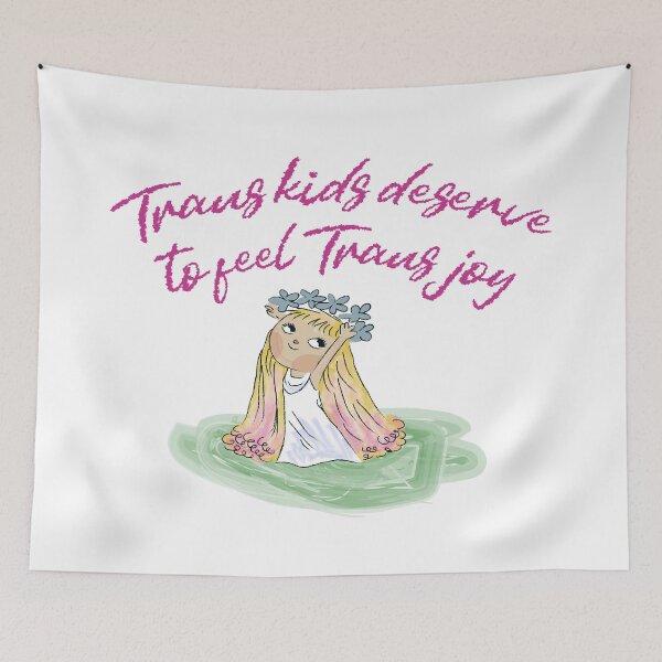 Item preview, Trans kids deserve to feel trans joy designed and sold by remerasnerdas.