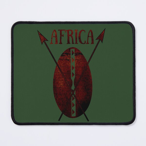 Item preview, Traditional African tribal ethnic shield and spear designed and sold by Alexaltay.