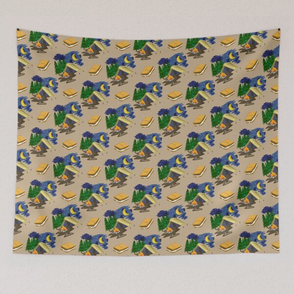 Item preview, Beige Happy Campers designed and sold by Midwestmama94.
