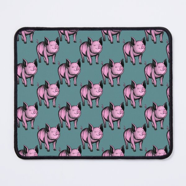 Item preview, Pigs, Pigs and more Pigs Blue designed and sold by Midwestmama94.
