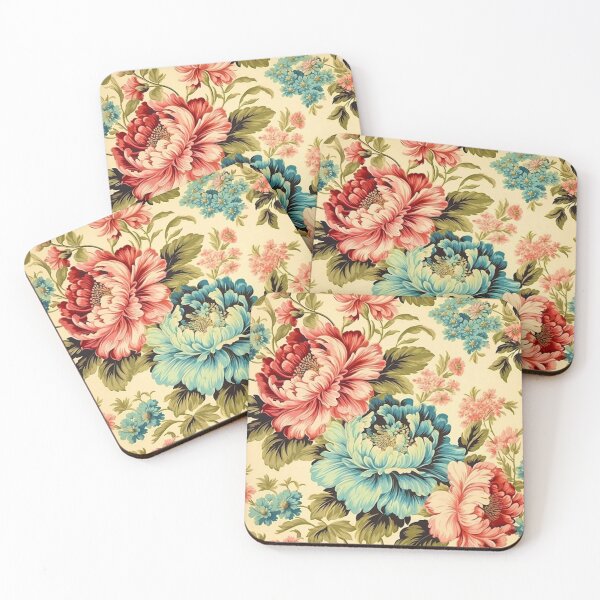 Item preview, Bed Cover Quilt Fabric Floral designed and sold by Myra365Art.