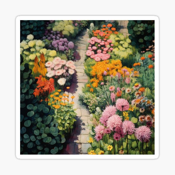Item preview, flower garden trail designed and sold by Desiyuchi.
