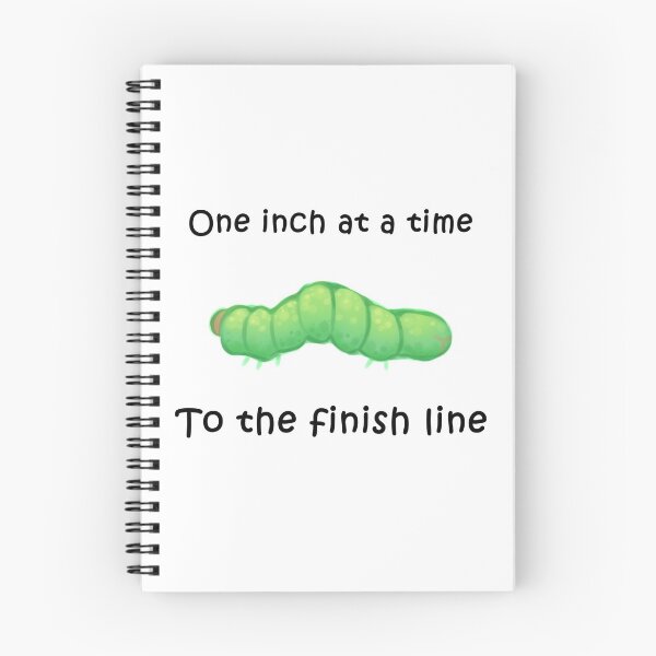 Item preview, One Inch at a Time to the Finish Line designed and sold by Moossey.