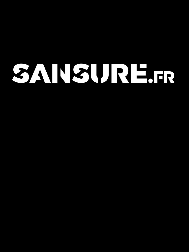 Thumbnail 7 of 7, Oversized T-Shirt, White SANSURE.FR logo designed and sold by Sansure.