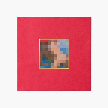 Item preview, My Beautiful Dark Twisted Fantasy (MBDTF) - Kanye West Album Cover - Extreme 4K High Resolution and Quality designed and sold by milleniummerch.
