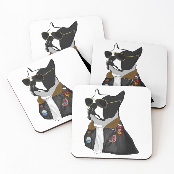 Item preview, FRENCH BULLDOG DOG PILOT F16 GLASSES designed and sold by donpufanft.