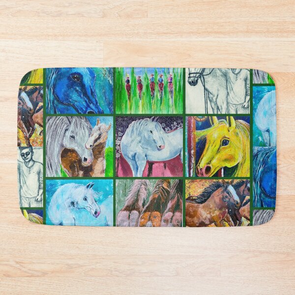 Item preview, Horses in the wild field freedoms  designed and sold by Shinetroves.