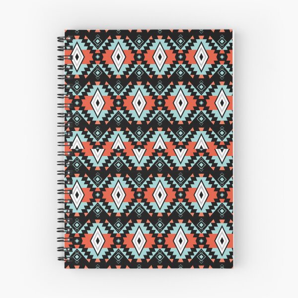 Item preview, Orange, Blue and Black Colors Ethnic Geometric Pattern. designed and sold by Artit Wongpradu.