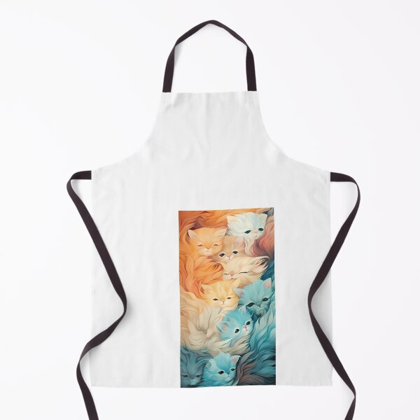 Item preview, a painting of a group of cats with different colors designed and sold by Dark Fantasy Store.