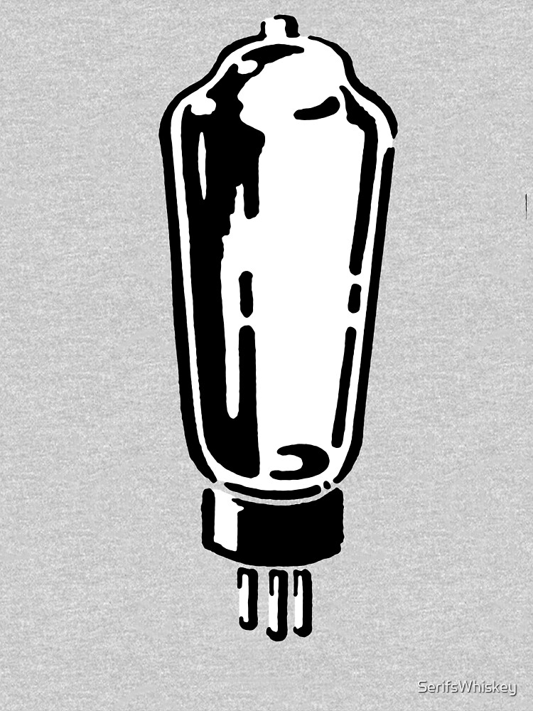 "Old Vacuum tube drawing" Zipped Hoodie by SerifsWhiskey | Redbubble