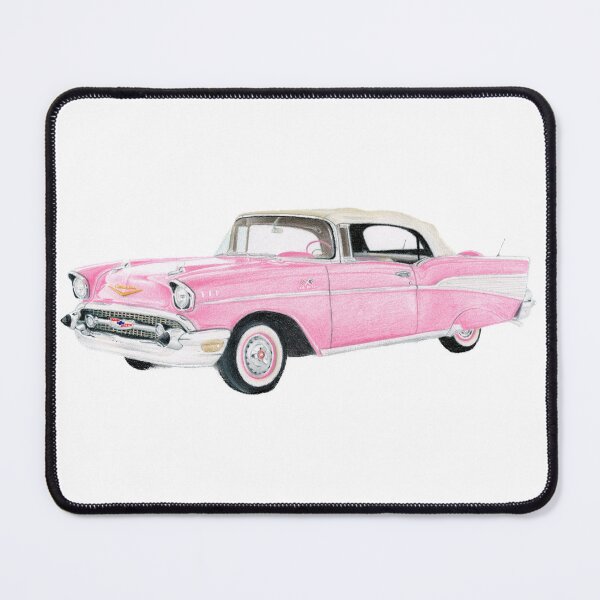Item preview, Pink Classic Car designed and sold by SandraWarmerdam.