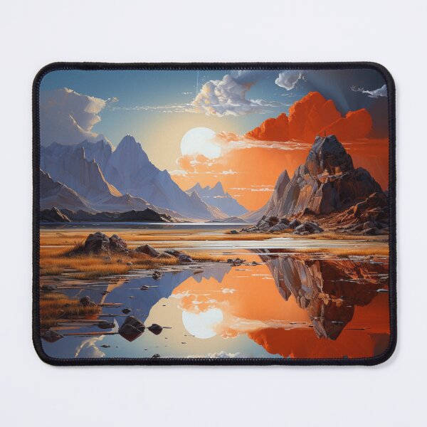 Item preview, montañas,amanecer,reflejo,atardecer designed and sold by Desiyuchi.