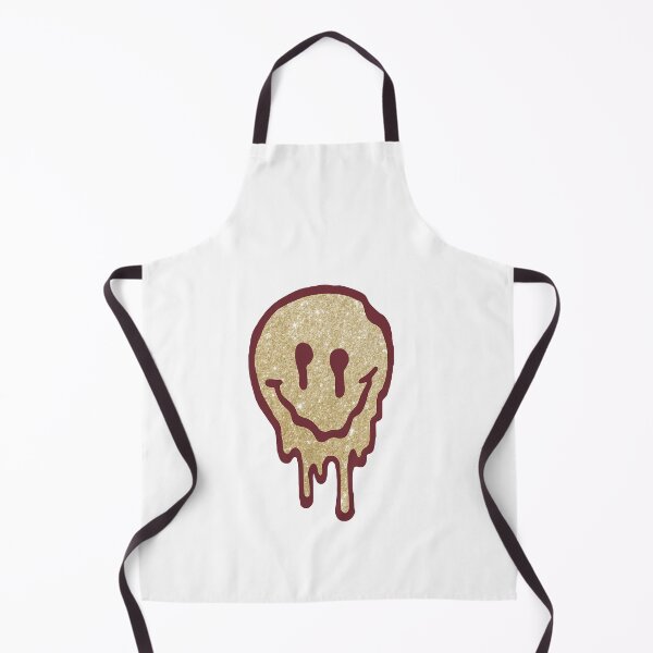 Item preview, Dripping Smiley Face Gold and Red designed and sold by brooklyntracy.