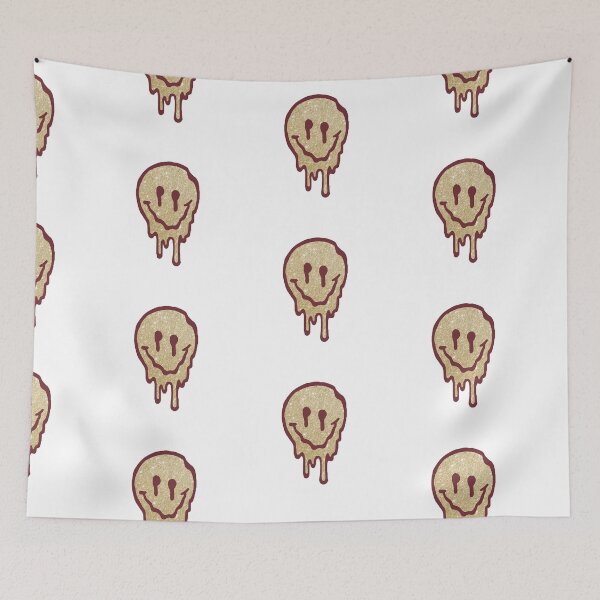 Item preview, Dripping Smiley Face Gold and Red designed and sold by brooklyntracy.