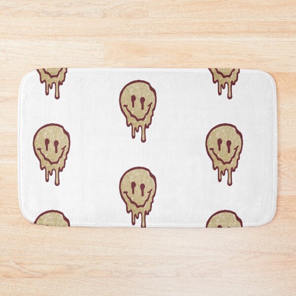 Item preview, Dripping Smiley Face Gold and Red designed and sold by brooklyntracy.