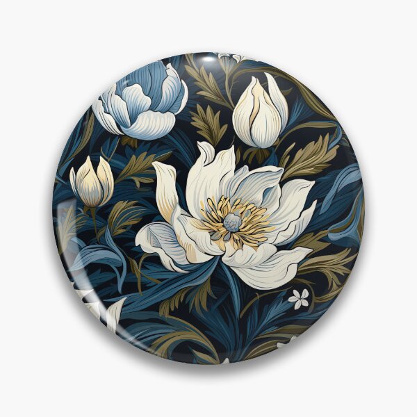Item preview, William Morris Style Floral Pattern designed and sold by sμ (smew).