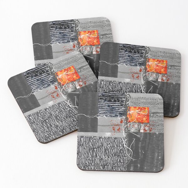 Item preview, Abstract Mixed Media Collage Design designed and sold by NancyMerkle.