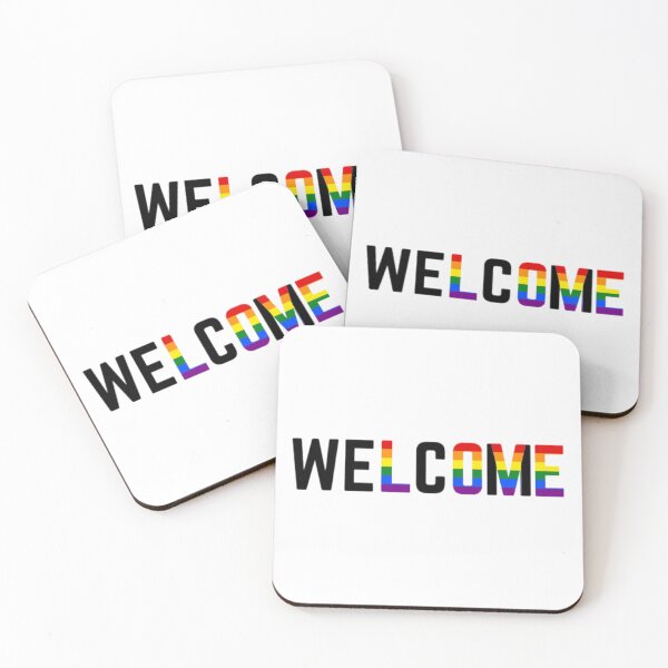 Item preview, LGBT Welcome Love Rainbow Pride designed and sold by radiantdark.