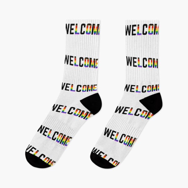 Item preview, LGBT Welcome Love Rainbow Pride designed and sold by radiantdark.