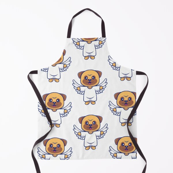 Item preview, Cute Angel Pug designed and sold by khachiche.