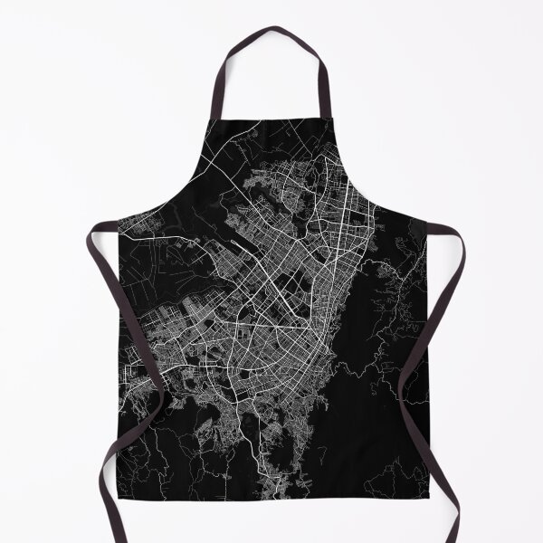 Item preview, Bogota City Map of Colombia - Full Moon designed and sold by deMAP.