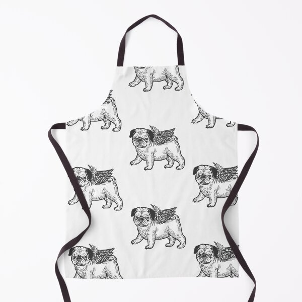 Item preview, Cute Angel Pug designed and sold by khachiche.