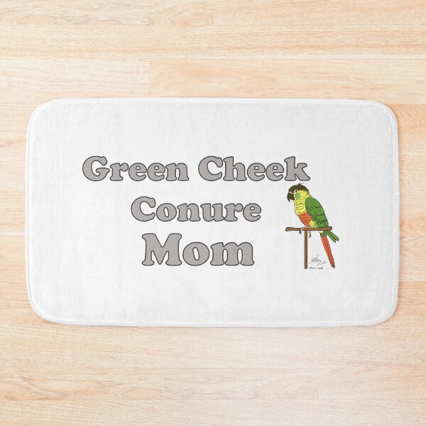 Item preview, Green Cheek Conure Mom -- Oscar Jones designed and sold by Laughing Parrot Studio.