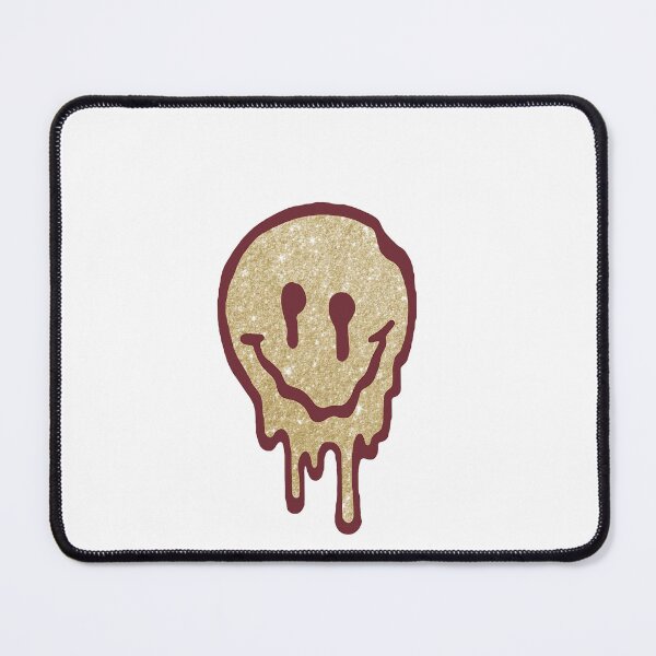 Item preview, Dripping Smiley Face Gold and Red designed and sold by brooklyntracy.