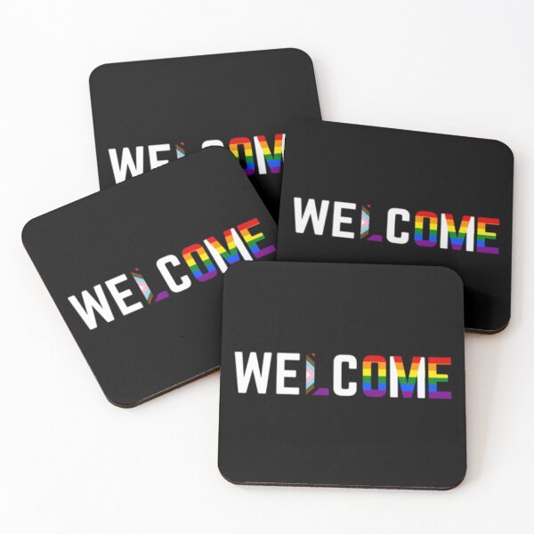 Item preview, LGBT Welcome Love Rainbow Pride designed and sold by radiantdark.
