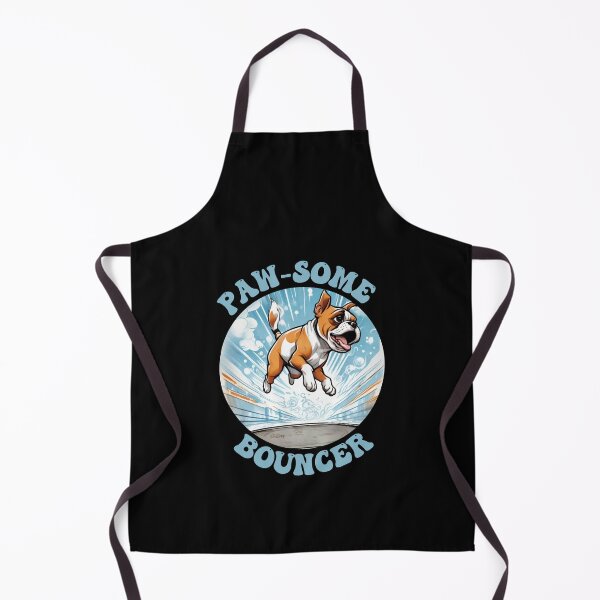 Item preview, Trampoline Boxer Dog / Paw Some Bouncer designed and sold by Affyboss6.