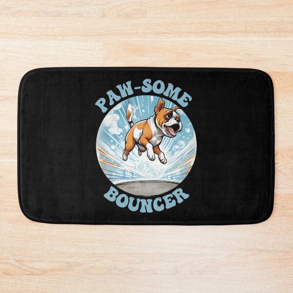 Item preview, Trampoline Boxer Dog / Paw Some Bouncer designed and sold by Affyboss6.
