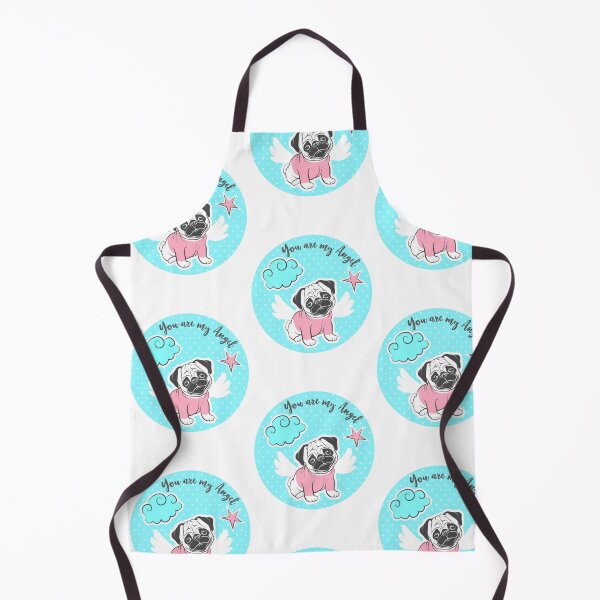 Item preview, Cute Angel Pug designed and sold by khachiche.