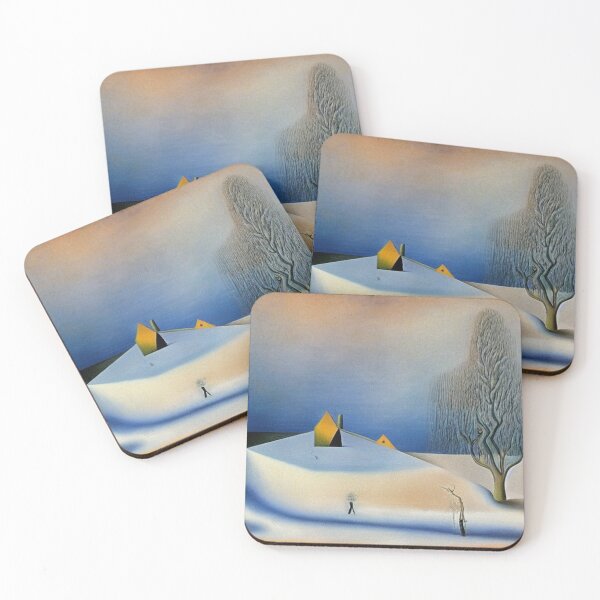 Item preview, Winter landscape designed and sold by George Hutton Hunter.