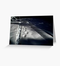 Trails Greeting Card